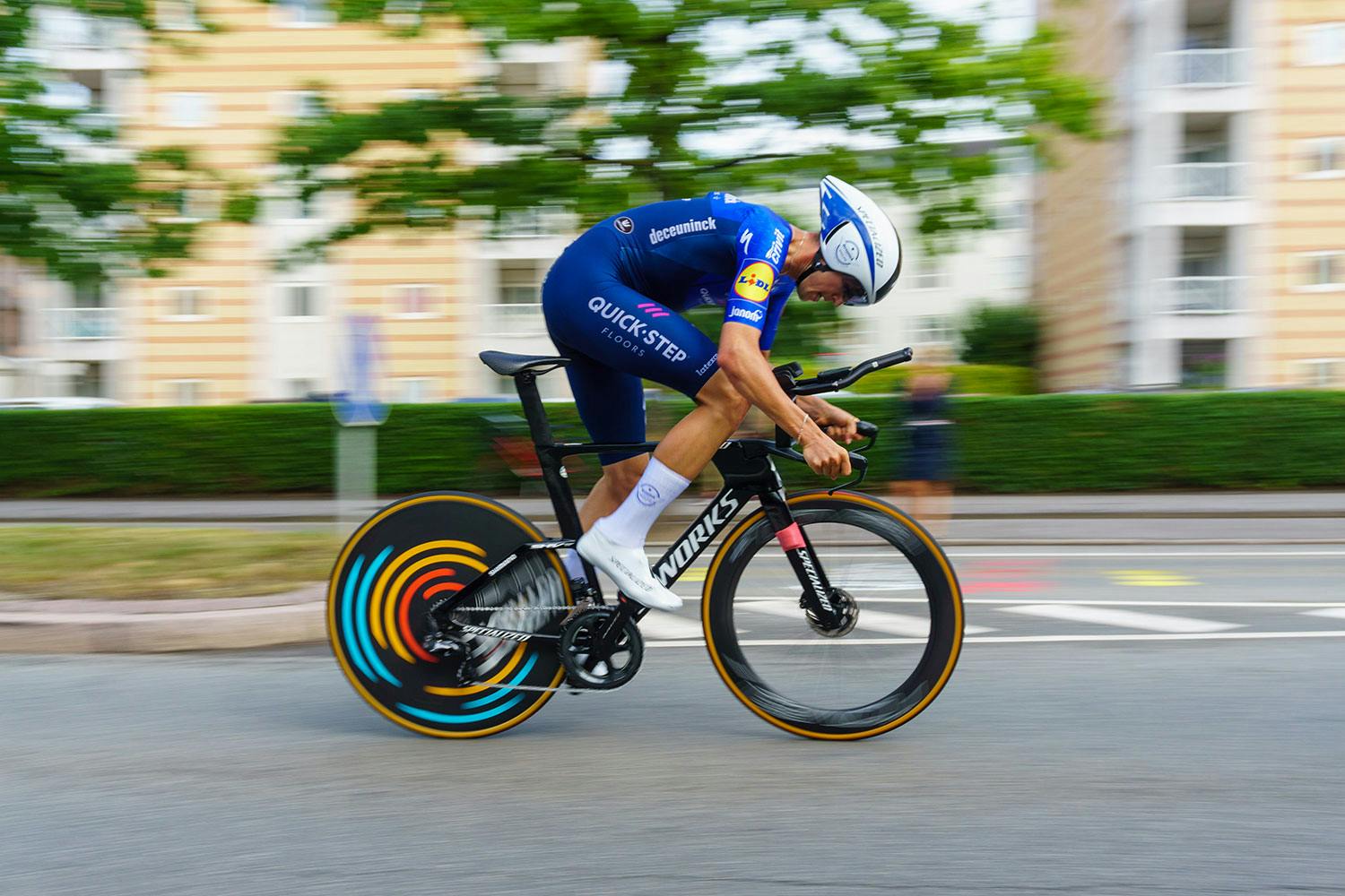 sykkelrytter Cykelrytter i fart